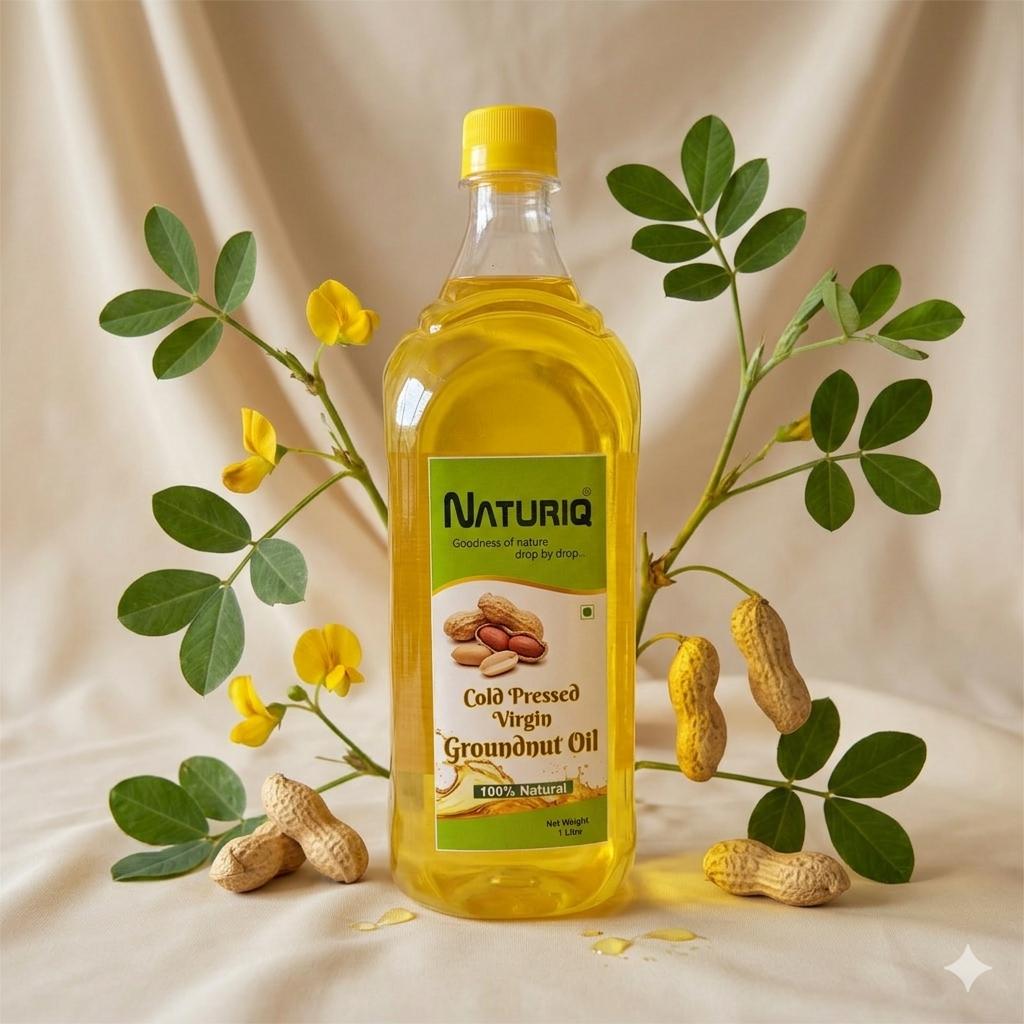 Naturiq Groundnut Cold Press Oil